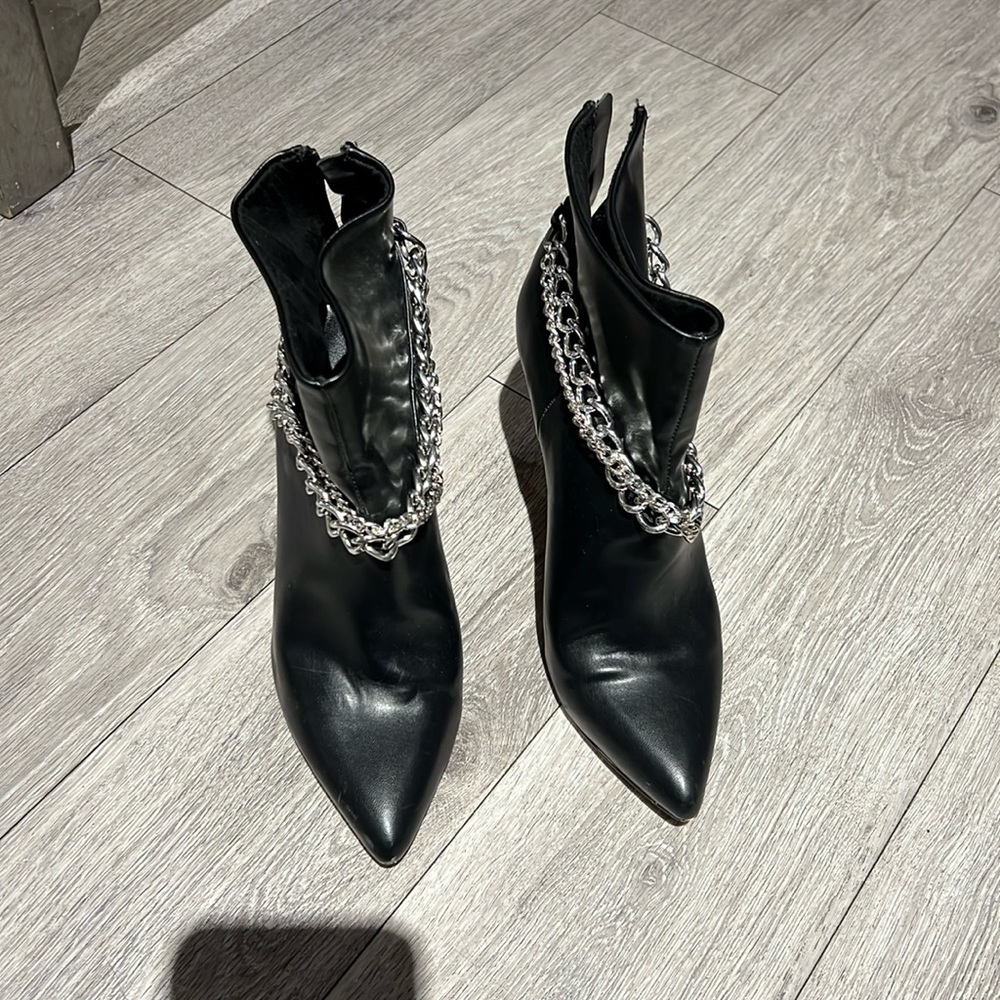 Black heels